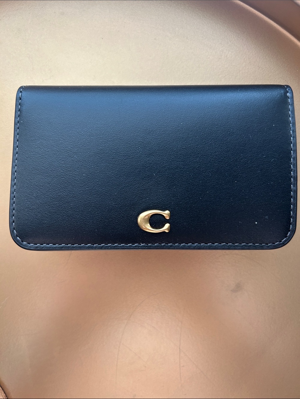 Coach Leather Card Holder/Wallet